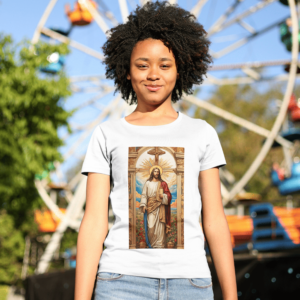 Camiseta 100% Algodão Jesus