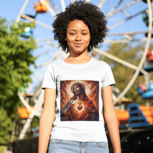 Camiseta 100% Algodão Jesus