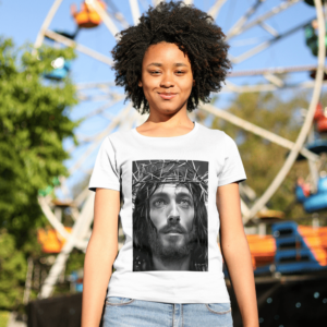 Camiseta 100% Poliester Jesus