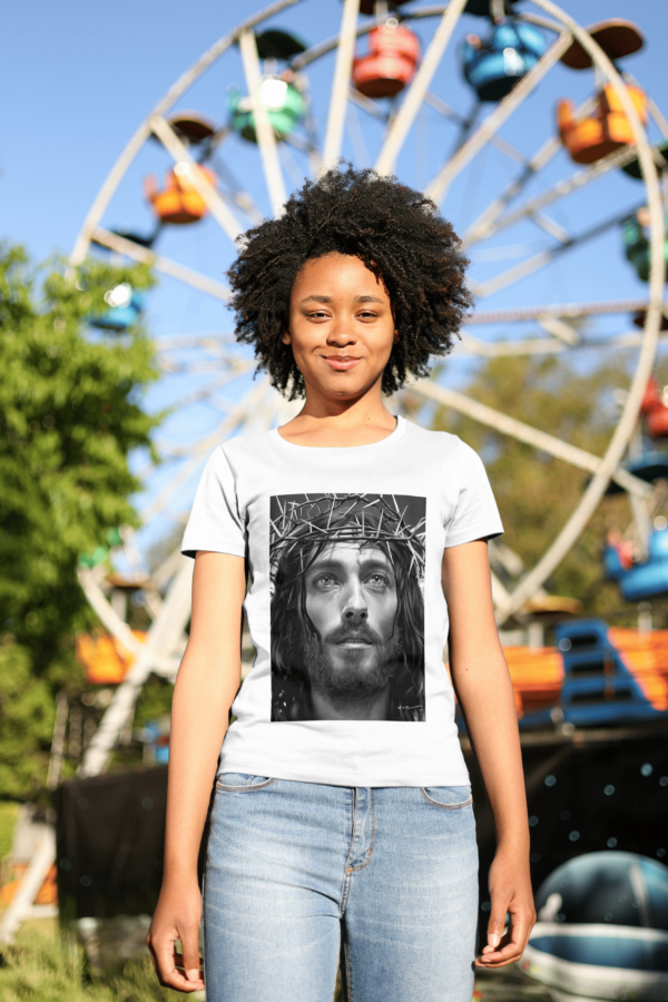 Camiseta 100% Poliester Jesus