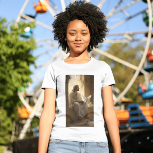 Camiseta 100% Poliester Jesus