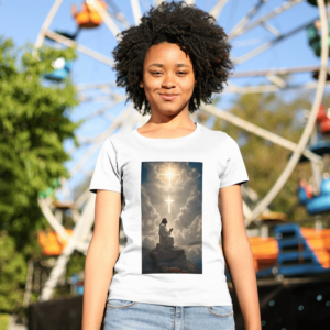 Camiseta 100% Poliester Jesus