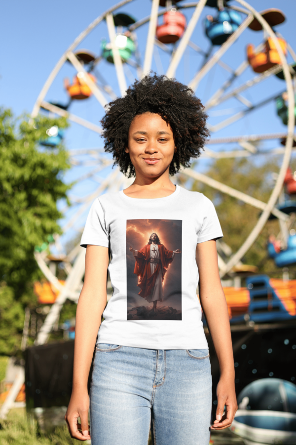 Camiseta 100% Algodão Jesus