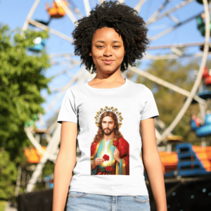Camiseta 100% Algodão Jesus