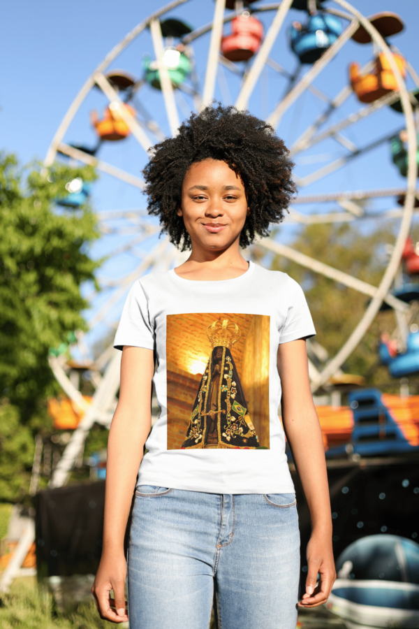 Camiseta 100% Algodão Nossa Senhora Aparecida