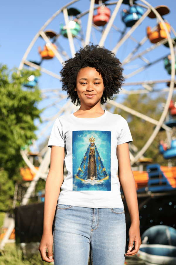 Camiseta 100% Algodão Nossa Senhora Aparecida