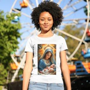 Camiseta 100% Algodão Nossa Senhora da Imaculada Conceição