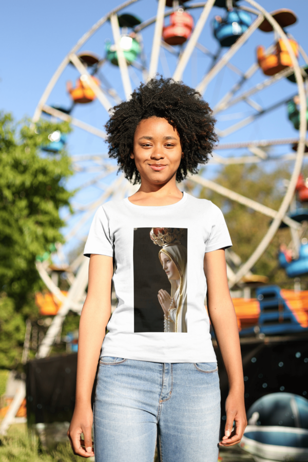 Camiseta 100% Algodão Nossa Senhora de Fátima
