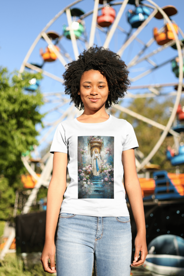 Camiseta 100% Algodão Nossa Senhora de Fátima