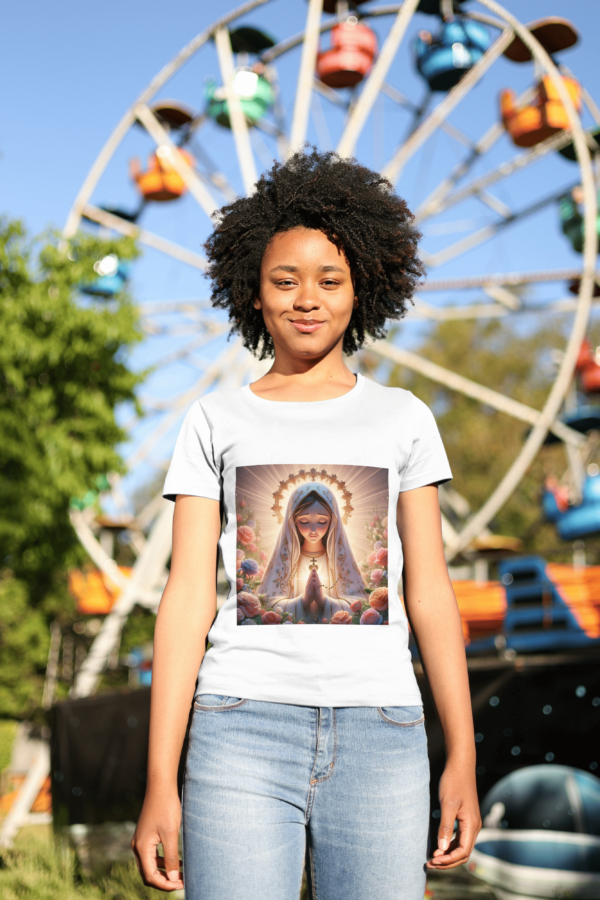 Camiseta 100% Algodão Nossa Senhora de Fátima