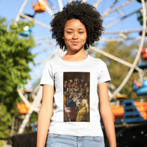 Camiseta 100% Algodão Santa Ceia