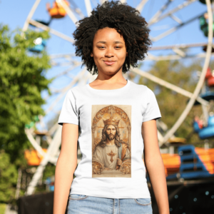 Camiseta 100% Algodão Jesus