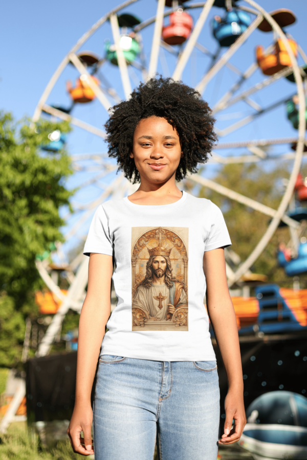 Camiseta 100% Algodão Jesus