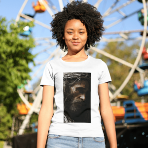 Camiseta 100% Poliester Jesus