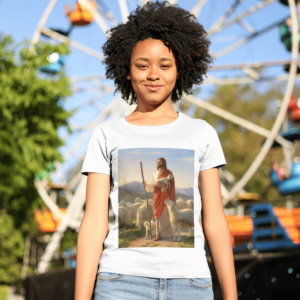 Camiseta 100% Poliester Jesus