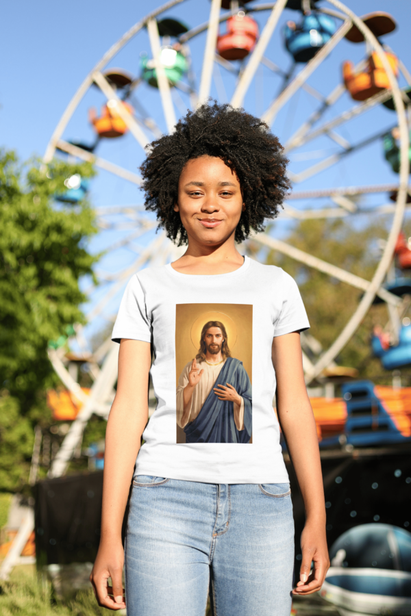 Camiseta 100% Algodão Jesus
