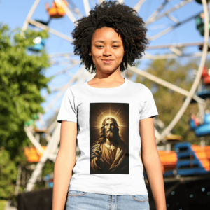 Camiseta 100% Algodão Jesus