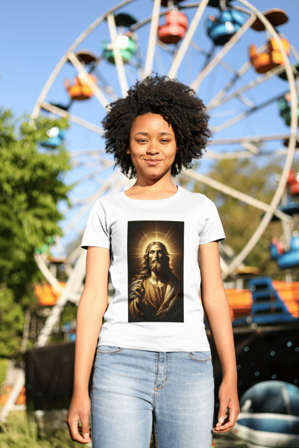 Camiseta 100% Algodão Jesus