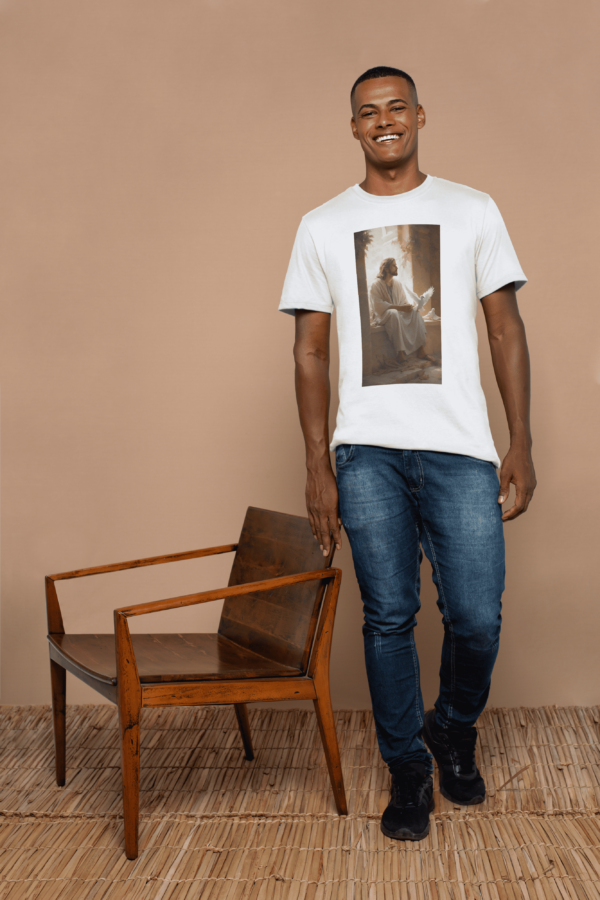 Camiseta 100% Poliester Jesus - Image 2