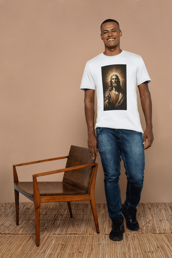 Camiseta 100% Algodão Jesus - Image 2