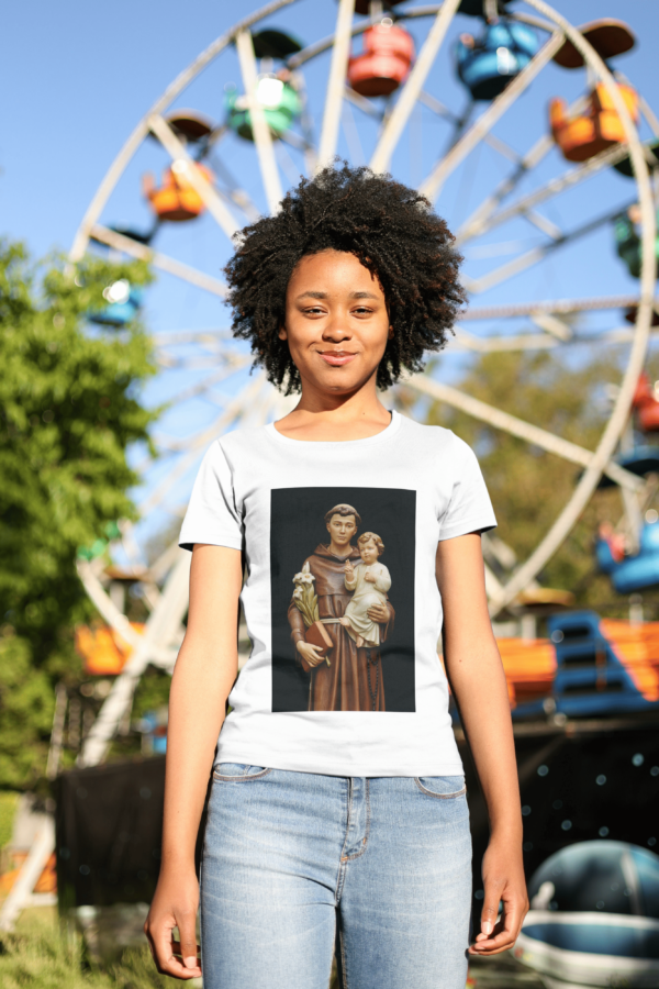 Camiseta 100% Algodão Santo Antônio
