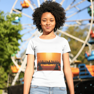 Camiseta 100% Algodão Santa Ceia