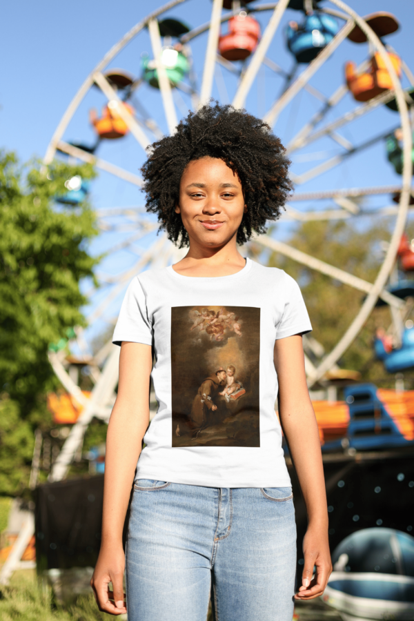 Camiseta 100% Algodão Santo Antônio