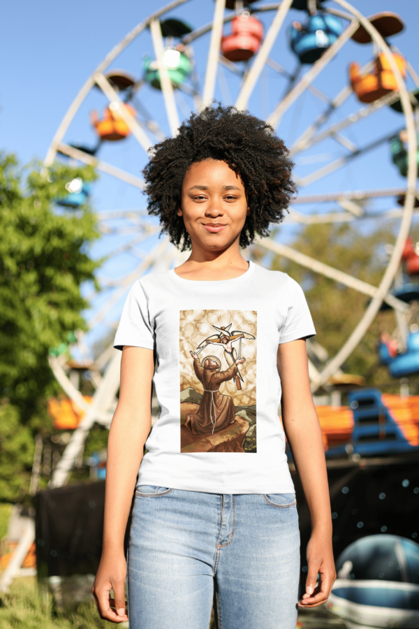 Camiseta 100% Poliester São Francisco de Assis