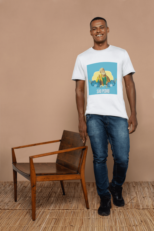 Camiseta 100% Algodão São Pedro - Image 2