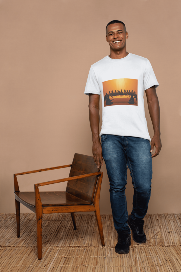 Camiseta 100% Algodão Santa Ceia - Image 2