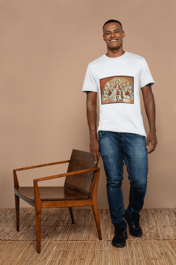 Camiseta 100% Poliester Santa Ceia - Image 2