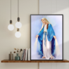 Quadro com moldura tradicional Virgem Maria 10 - Image 11