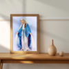 Quadro com moldura tradicional Virgem Maria 10 - Image 3