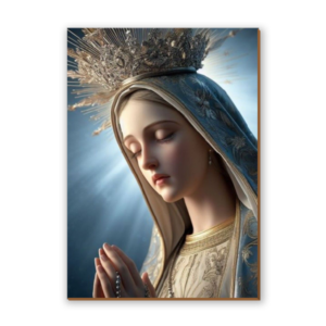 Placa decorativa Virgem Maria 6