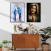 Quadro com moldura tradicional Virgem Maria 10 - Image 7