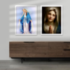 Quadro com moldura tradicional Virgem Maria 10 - Image 8