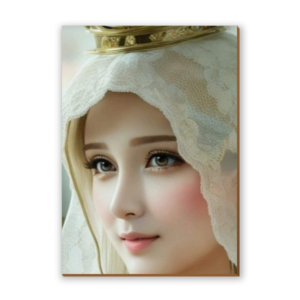 Placa decorativa Virgem Maria 8