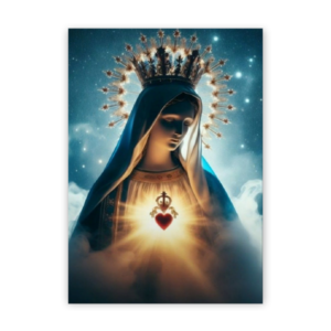 Quadro com moldura tradicional Virgem Maria 16
