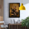 Quadro com moldura tradicional Santo Antônio 7 - Image 13