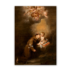 Quadro com moldura tradicional Santo Antônio 9