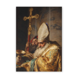 Quadro com moldura tradicional São Pedro 2