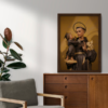 Quadro com moldura tradicional Santo Antônio 7 - Image 5