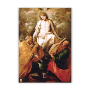 Quadro com moldura tradicional São Pedro 10