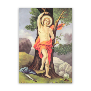 Quadro com moldura tradicional São Sebastião 2