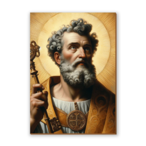 Placa decorativa São Pedro 9