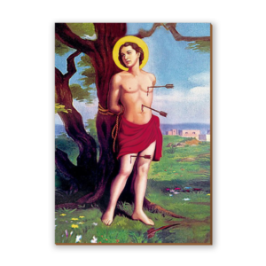 Placa decorativa São Sebastião 3