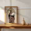 Quadro com moldura tradicional Santo Antônio 12 - Image 2