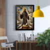 Quadro com moldura tradicional São Francisco de Assis 1 - Image 13