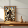 Quadro com moldura tradicional São Francisco de Assis 1 - Image 12