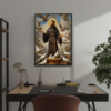 Quadro com moldura tradicional São Francisco de Assis 1 - Image 11